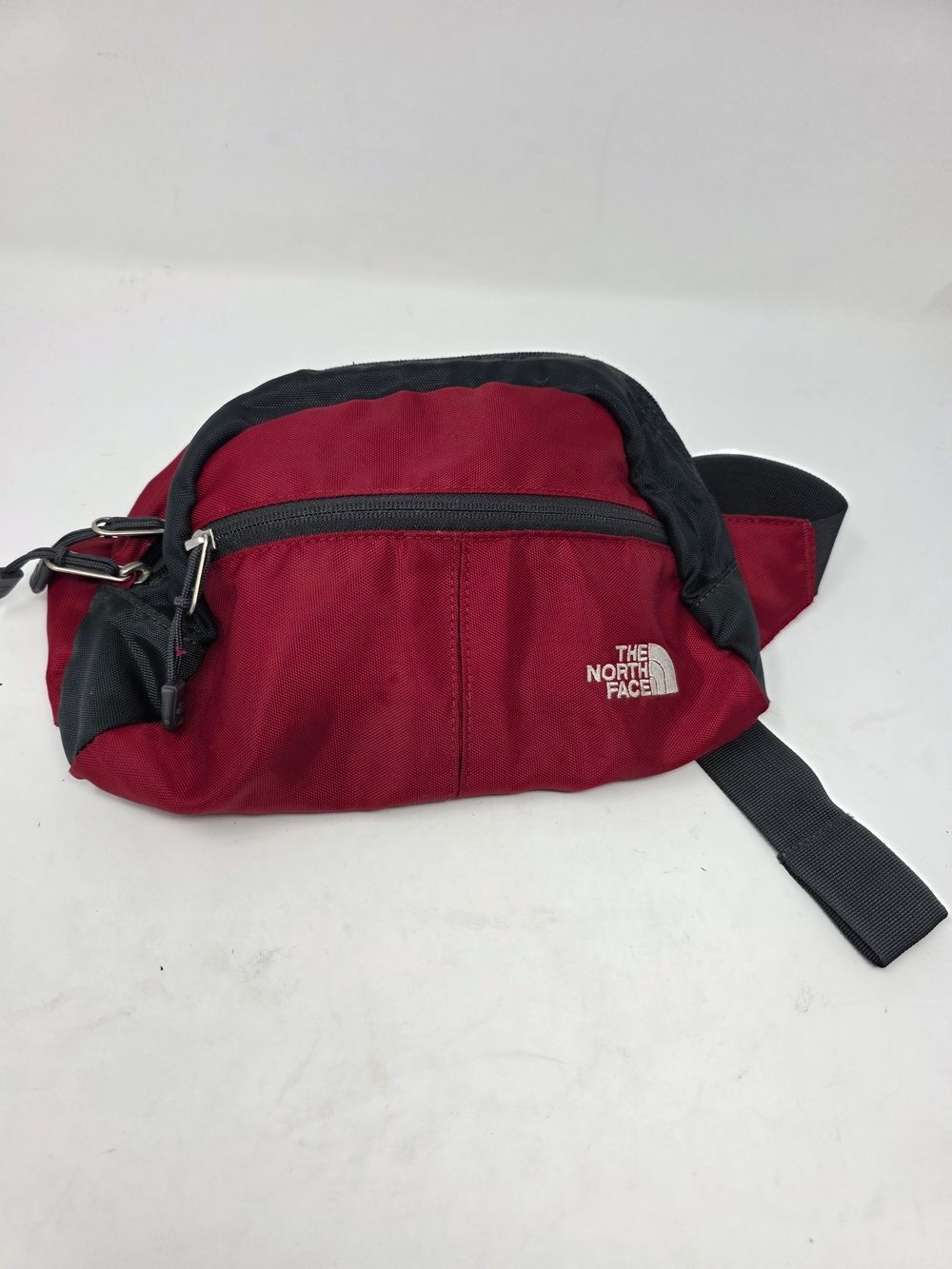 The North Face Red and Black Waist Pack Belt Bag